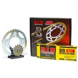 Σετ Γρανάζια-Αλυσίδα Honda Supra-X 125 Helmin JT-DID Σετ Γρανάζια-Αλυσίδα Honda Supra-X 125 Helmin JT-DID